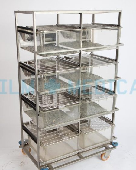 Laboratory Rodent Cage Unit 